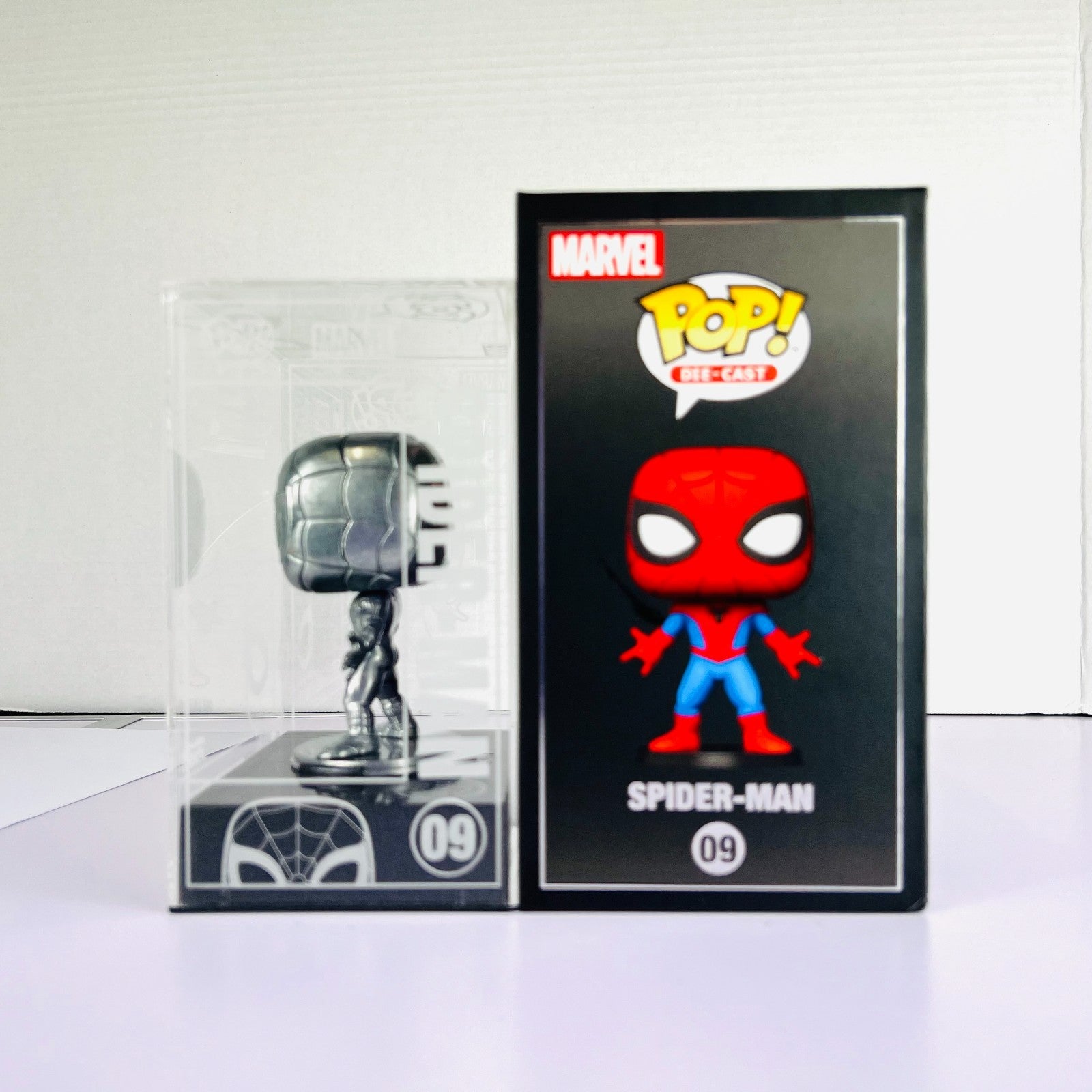 Funko POP - Die-Cast - Marvel - Spider-Man - #09 Chase
