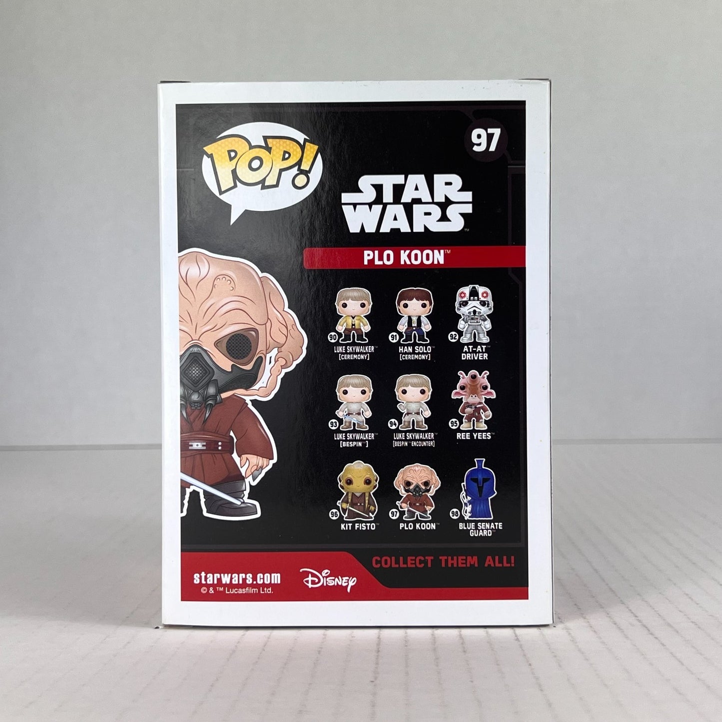 Funko POP Vinyl - Star Wars - Plo Kloon - #97 Underground Toys