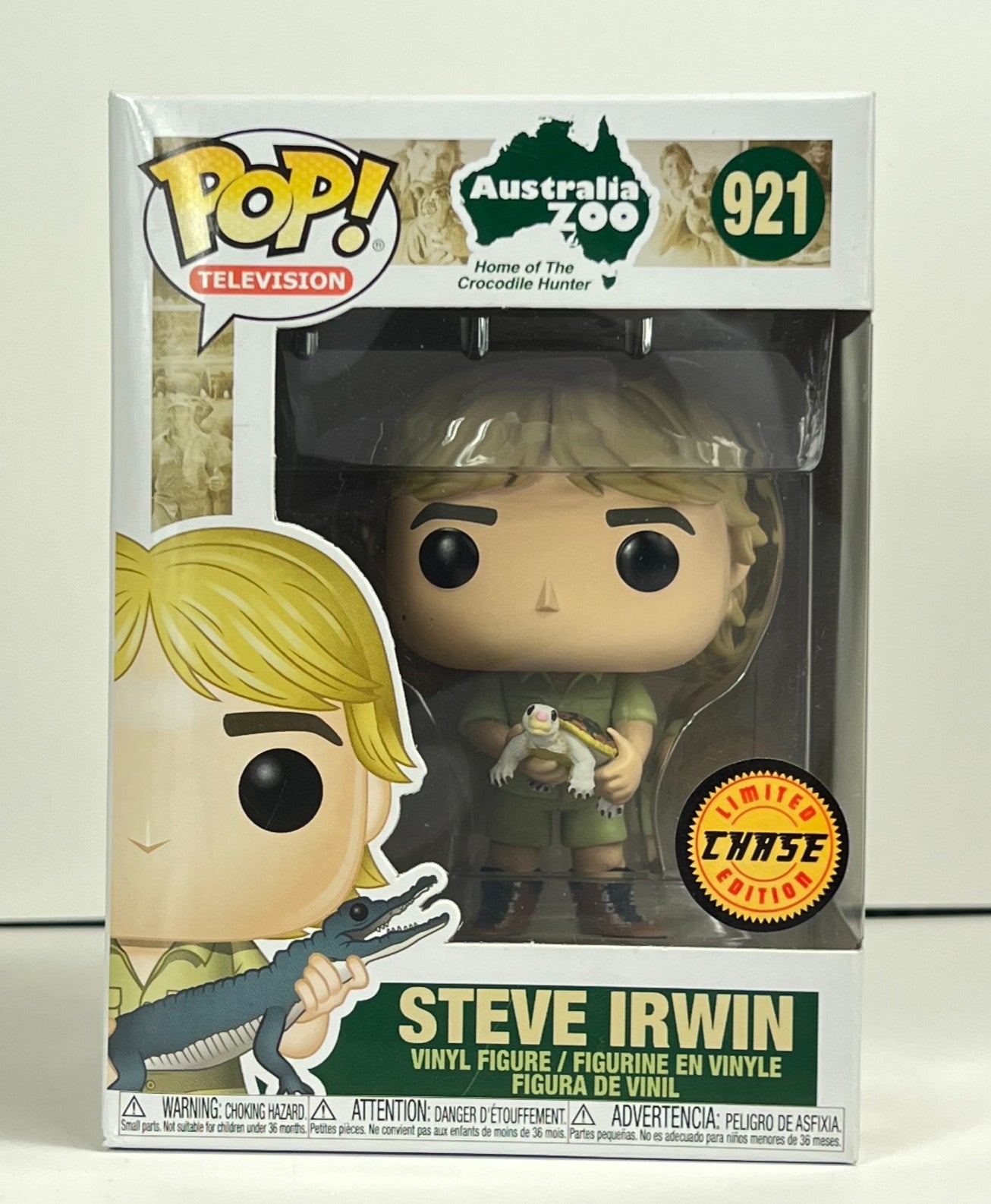 Funko POP Vinyl - Television - Australia Zoo - Steve Irwin - #921 Chase