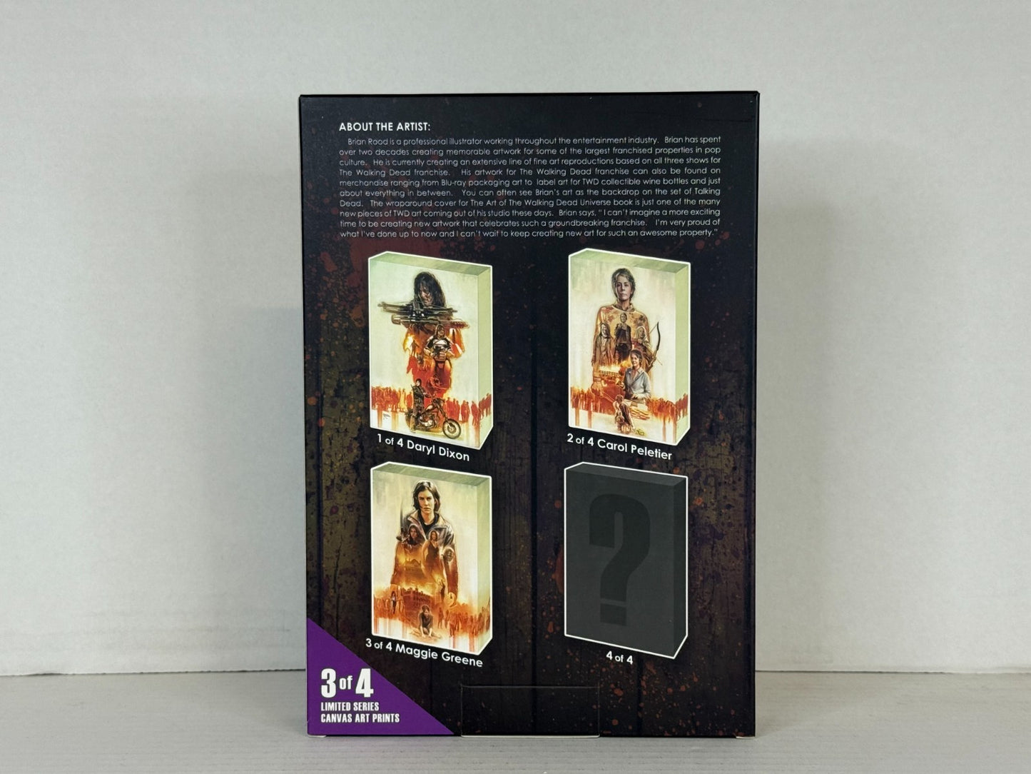 AMC - Walking Dead - Supply Drop - Canvas Collection - Maggie Greene 3 of 4