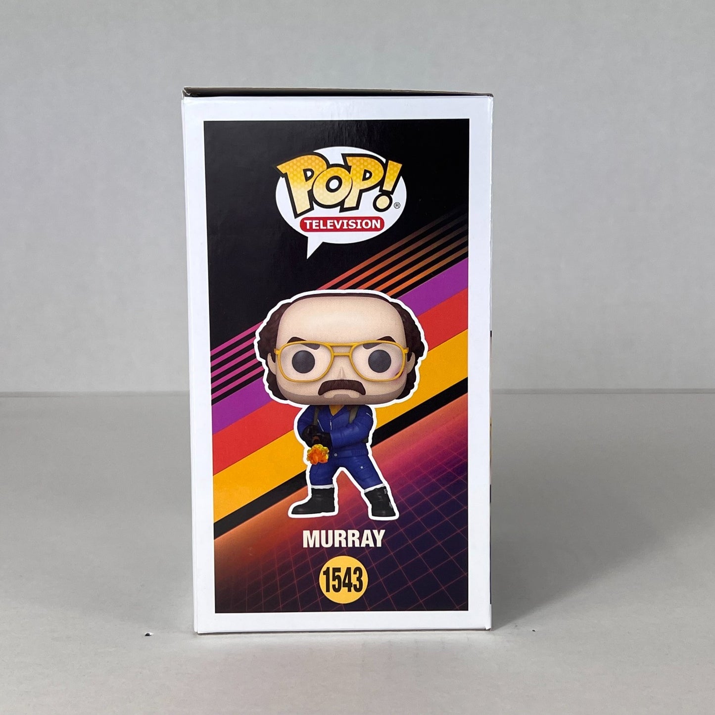 Funko POP Vinyl - Stranger Things - Murray #1543 - Signed Brett Gelman COA