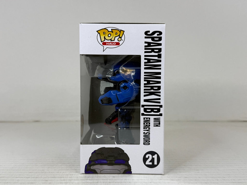 Funko POP Vinyl - Games - Halo - Spartan Mark V B With Energy Sword - #21 Chase