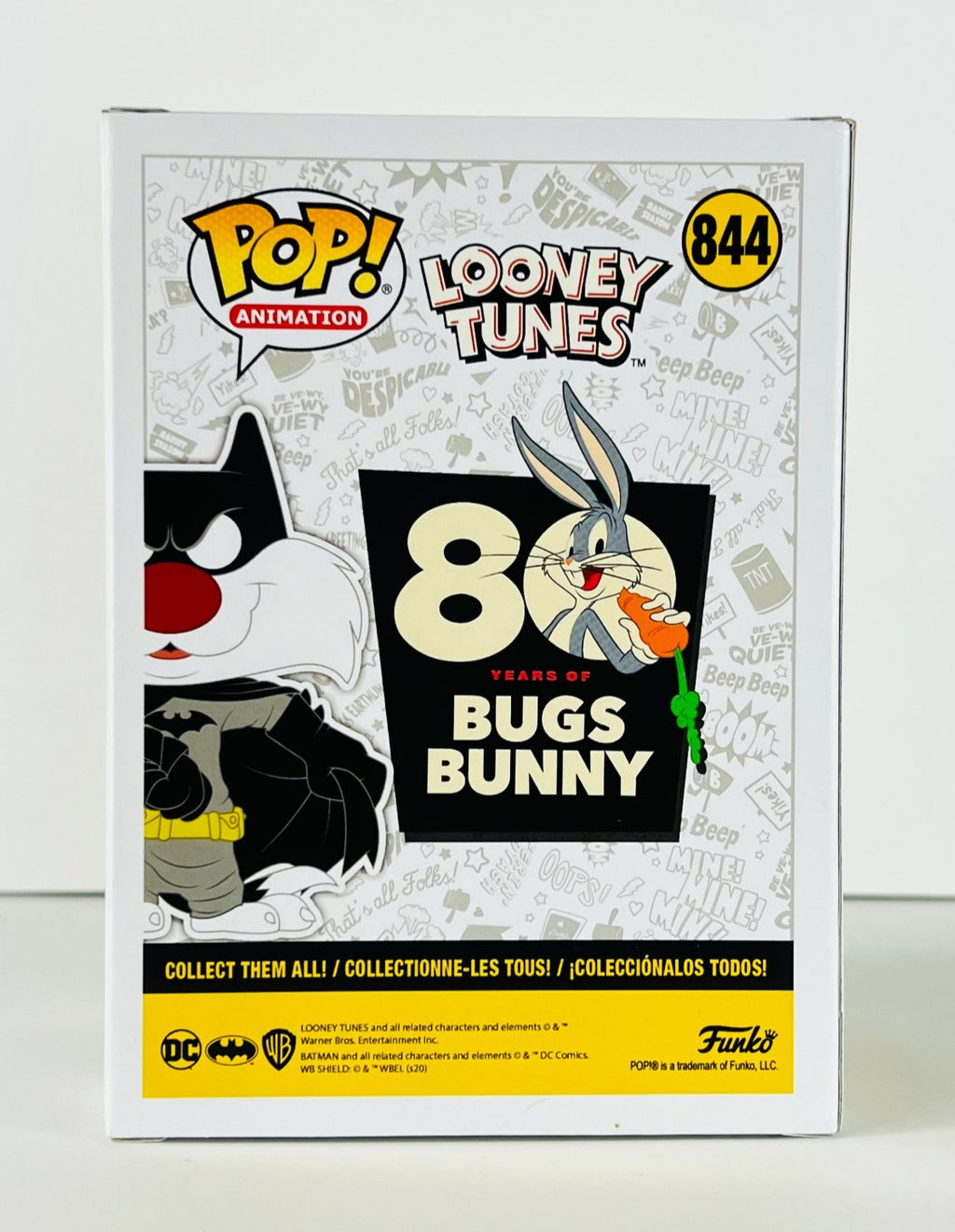 Funko POP Vinyl - Animation - DC Looney Tunes - Sylvester As Batman - #844