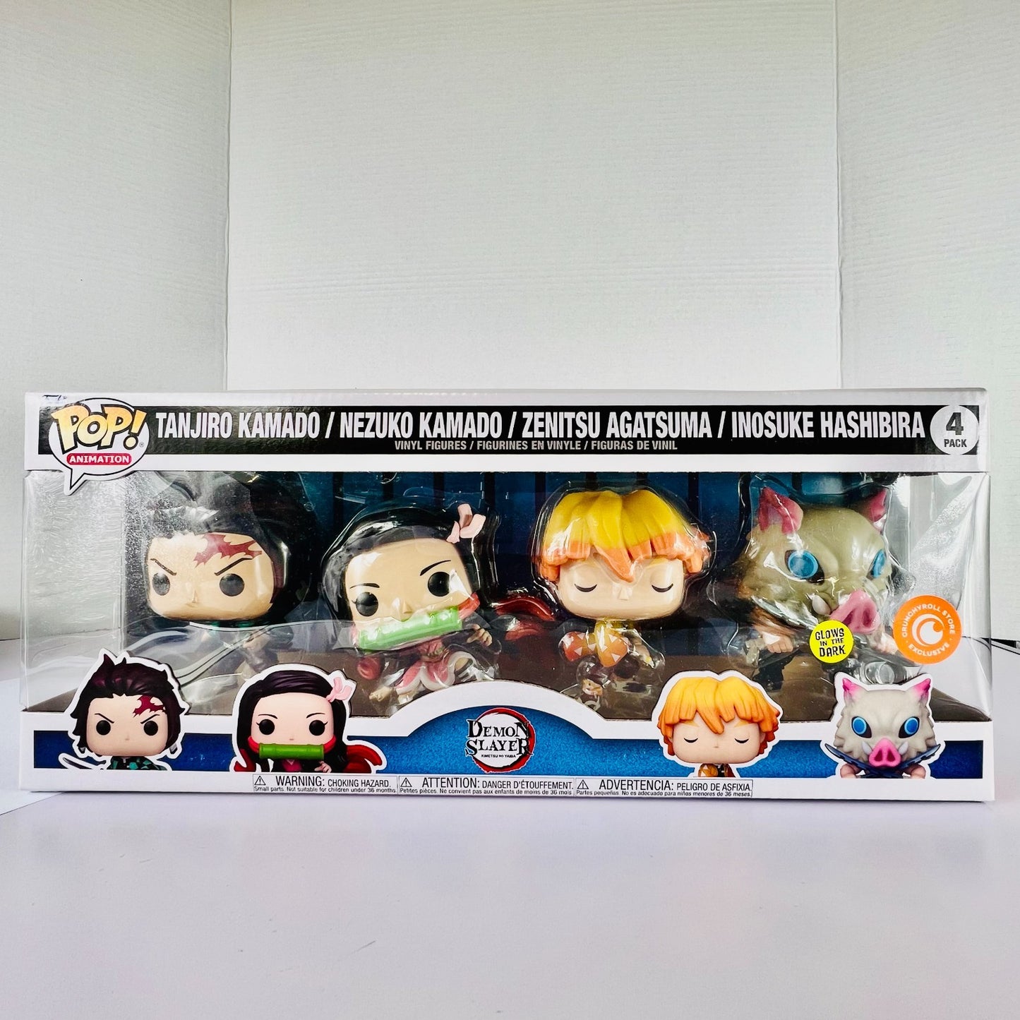 Funko POP! Vinyl - Animation - Demon Slayer - Tamjiro Nezuko Xenitsu 4 Pack
