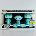 Funko POP! Vinyl - Star Wars - Anakin Yoda Obi-Wan Endor - Holo - 3 Pack
