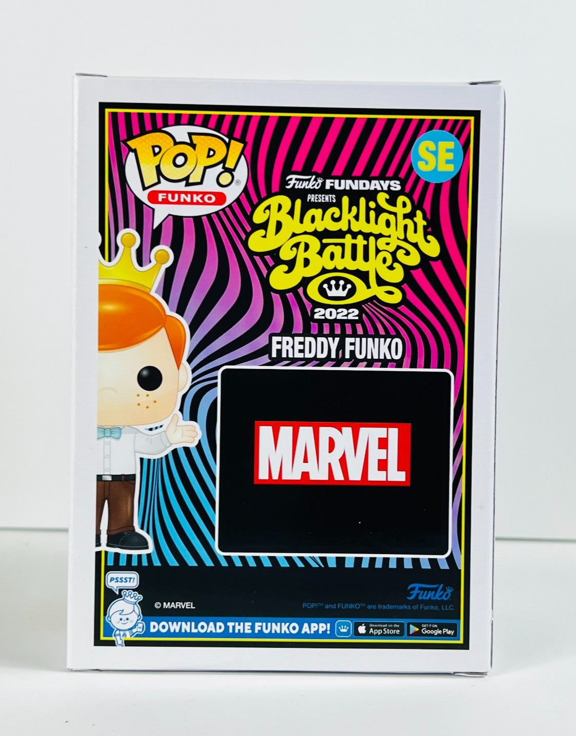 Funko POP Vinyl - Blacklight Battles - Freddy Funko as Spider-Man 4000 Pcs