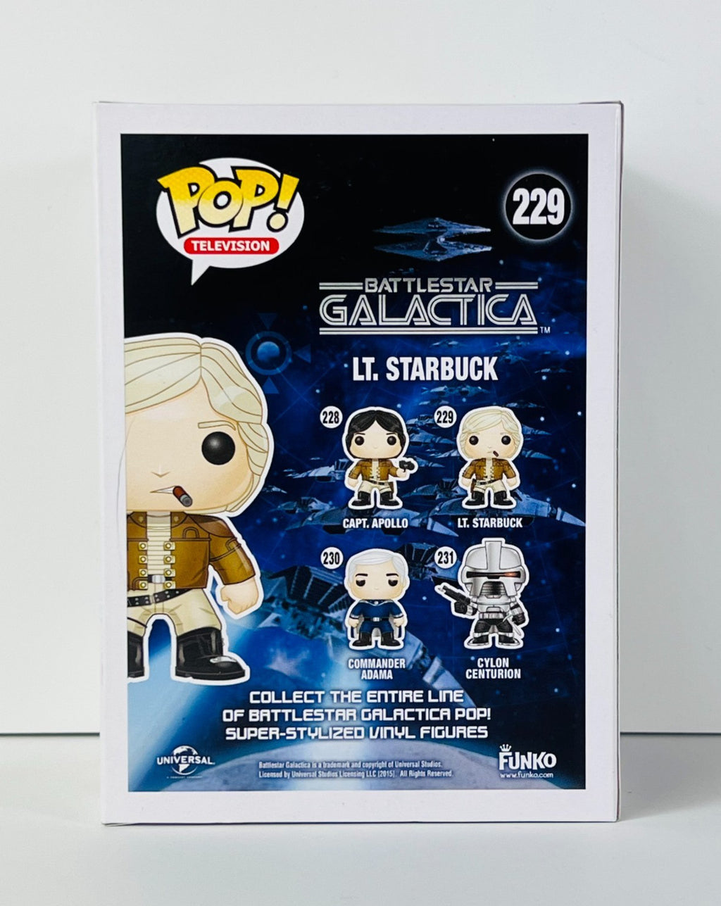 Funko POP Vinyl - Television - Battlestar Galactica - Lt Starbuck - #229