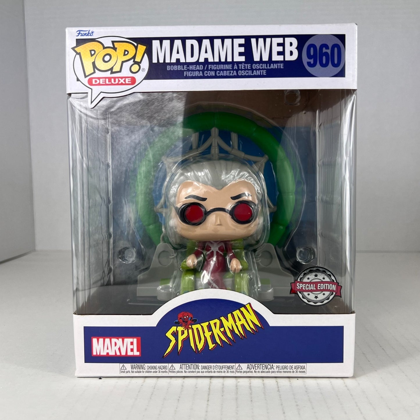 Funko POP Vinyl - Deluxe - Spider-Man - Madame Web - #960