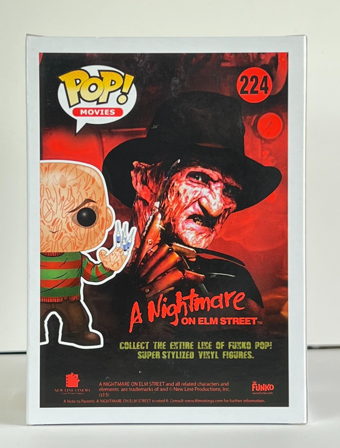 Funko POP Vinyl - Movies - A Nightmare On Elm Street - Freddy Krueger - #224