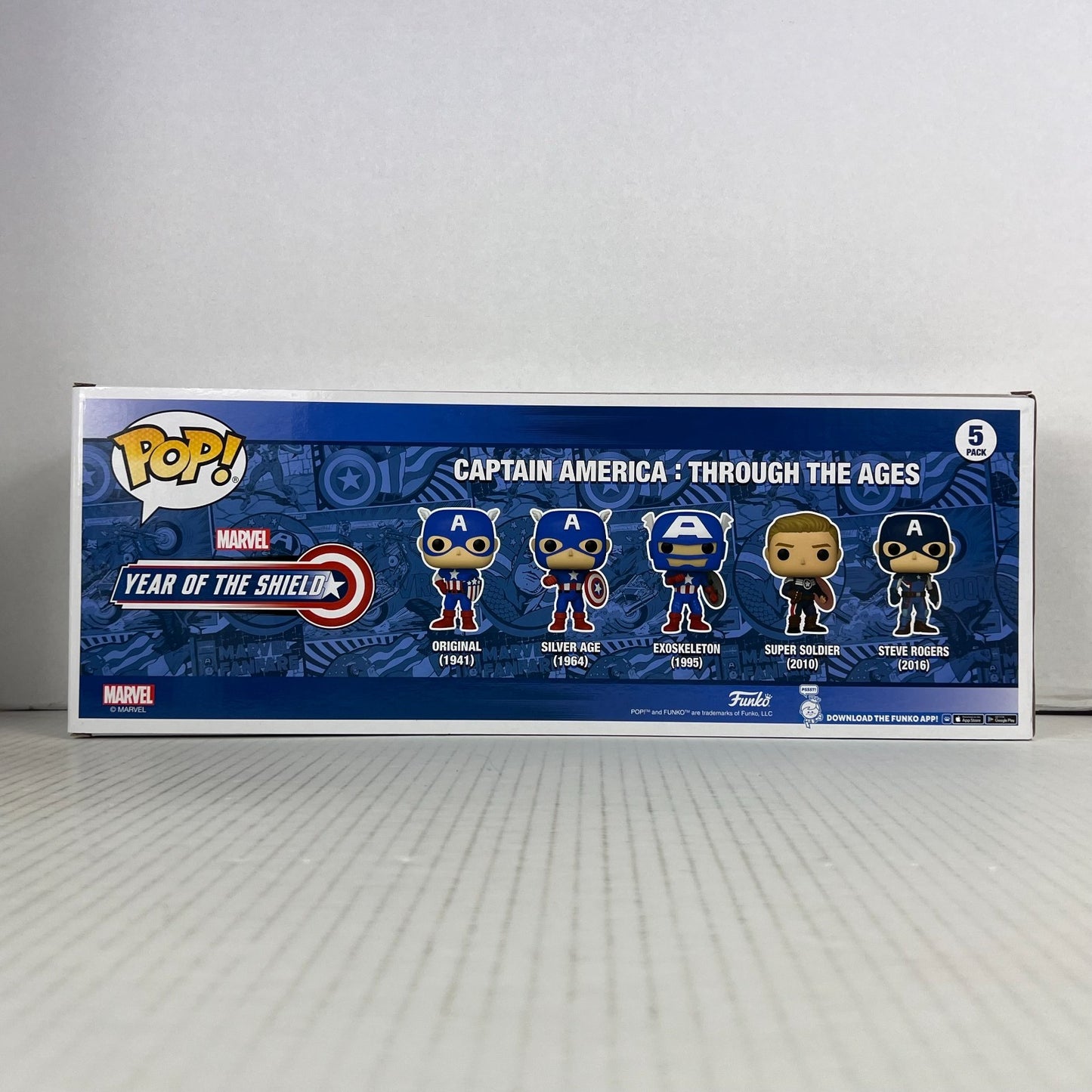 Funko POP Vinyl - Marvel - Captain America Through The Ages - 5 Pack Amazon