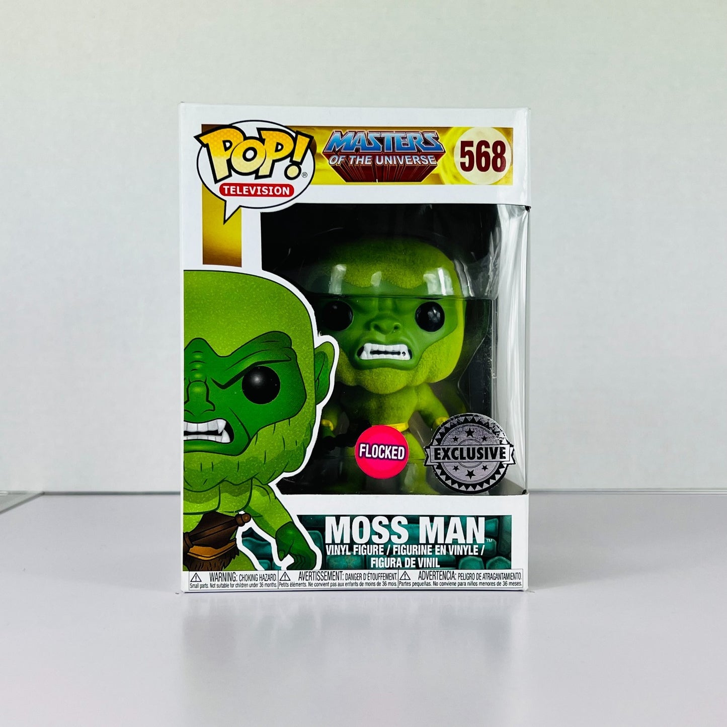 Funko POP Vinyl - Television - Masters of The Universe - Moss Man - #568 Flocked