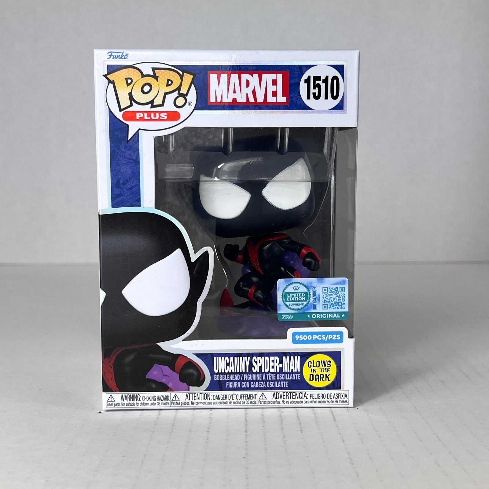 Funko POP Vinyl - PLUS - Marvel - Uncanny Spider-Man - #1510 GITD 9500 PCS