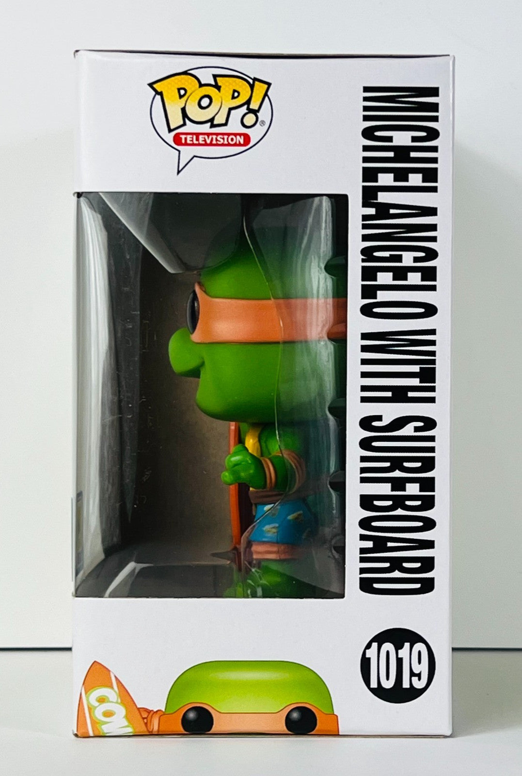 Funko POP Vinyl - Television - TMNT - Michelangelo With Surfboard - #1019 SDCC 1