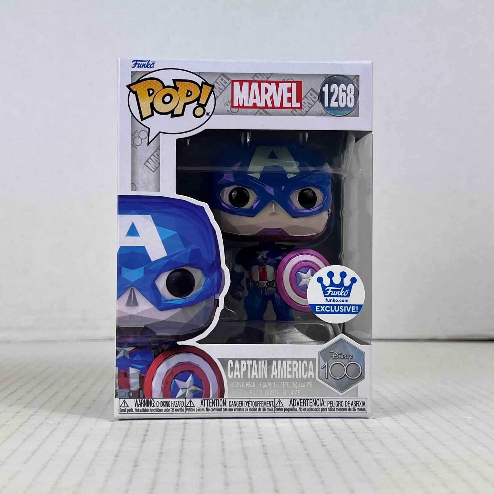 Funko POP Vinyl - Marvel - Captain America - #1268 Facet