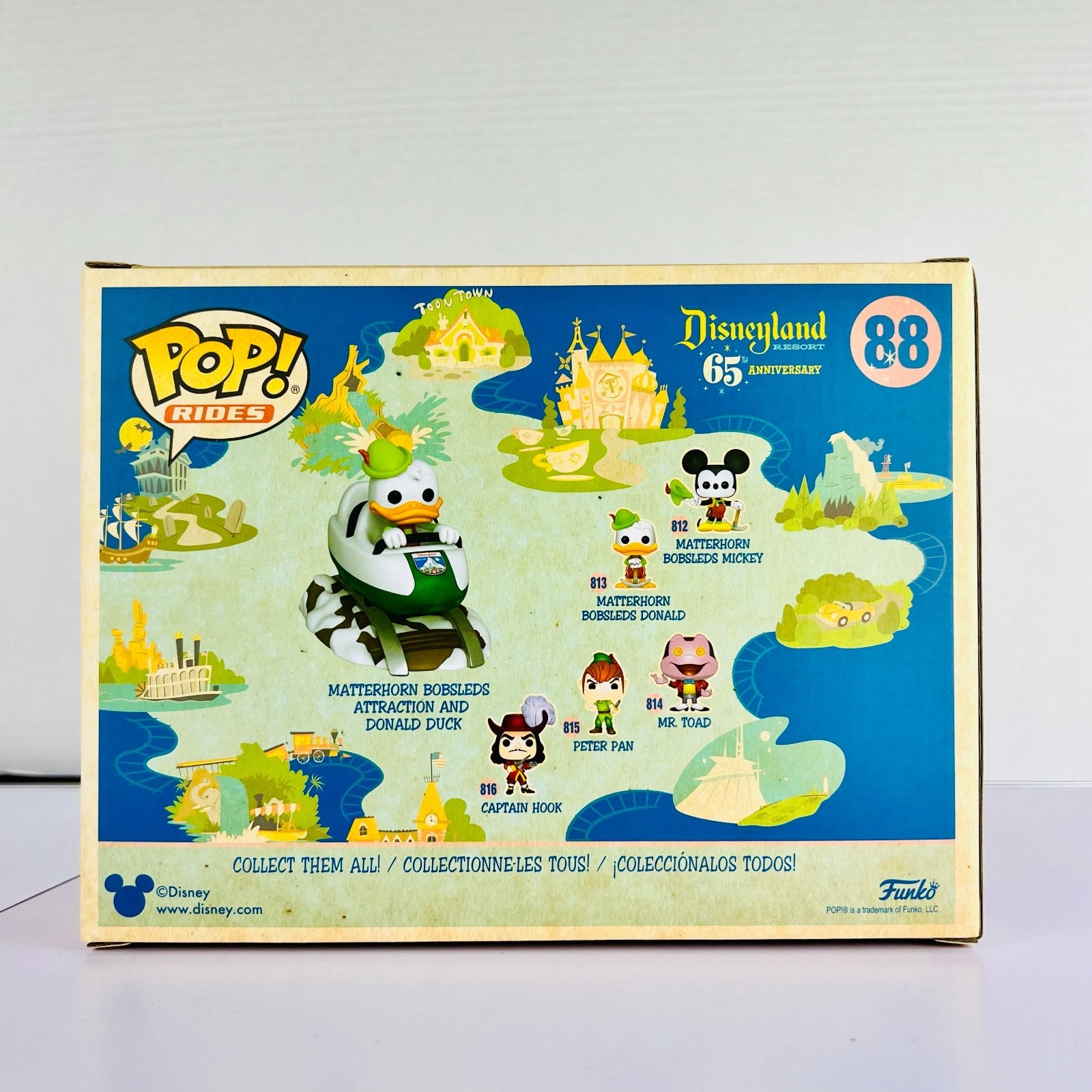 Funko POP! Vinyl - Rides - Disney - Matterhorn Bobsleds Attraction - #88