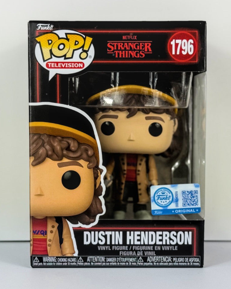 Funko POP Vinyl - Television - Stranger Things - Dustin Henderson - #1796