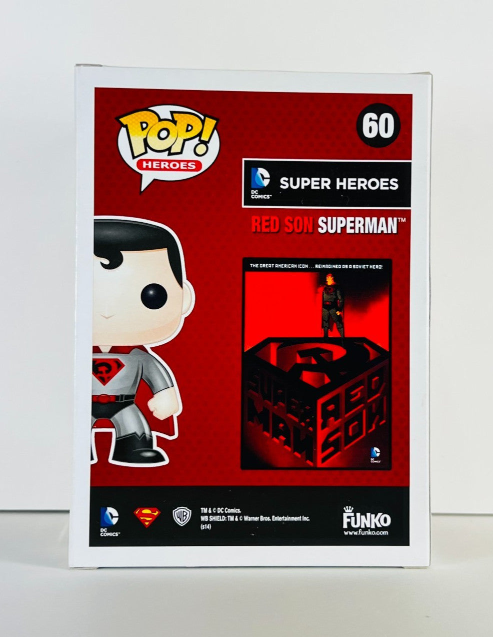 Funko POP Vinyl - Heroes - DC Super Heroes - Red Son Superman - #60