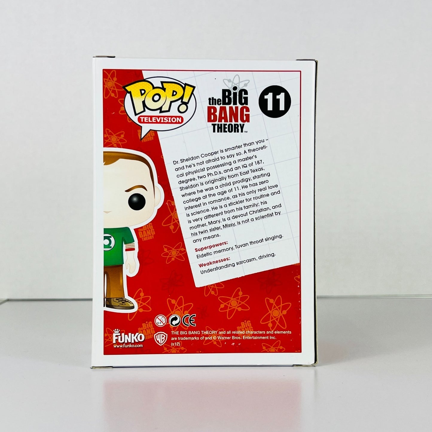 Funko POP Vinyl - Television - The Big Bang Theory - Sheldon Cooper - #11