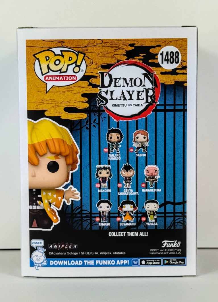 Funko POP Vinyl - Animation - Demon Slayer - Zenitsu Agatsuma - #1488 EE Excl 2