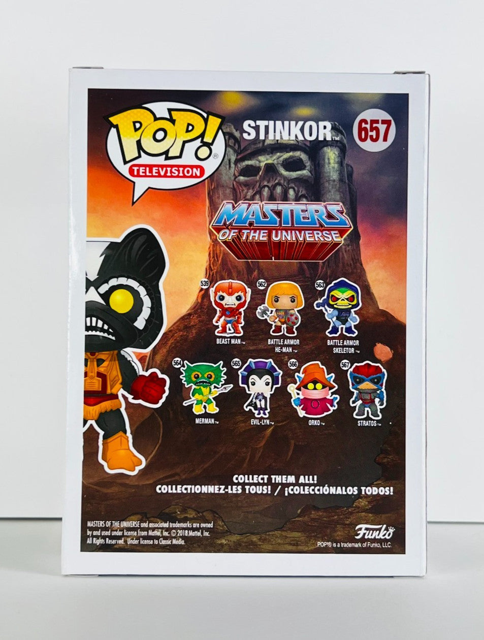 Funko POP Vinyl - Television - Masters of The Universe - Stinkor - #657 Scented