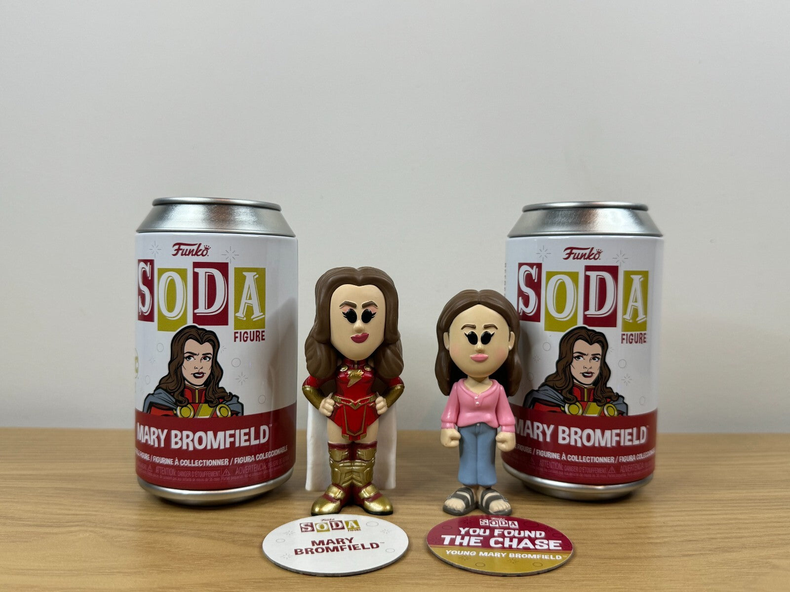 Funko POP Soda - Shazam Fury Of The Gods - Mary Bromfield - Common and Chase Set