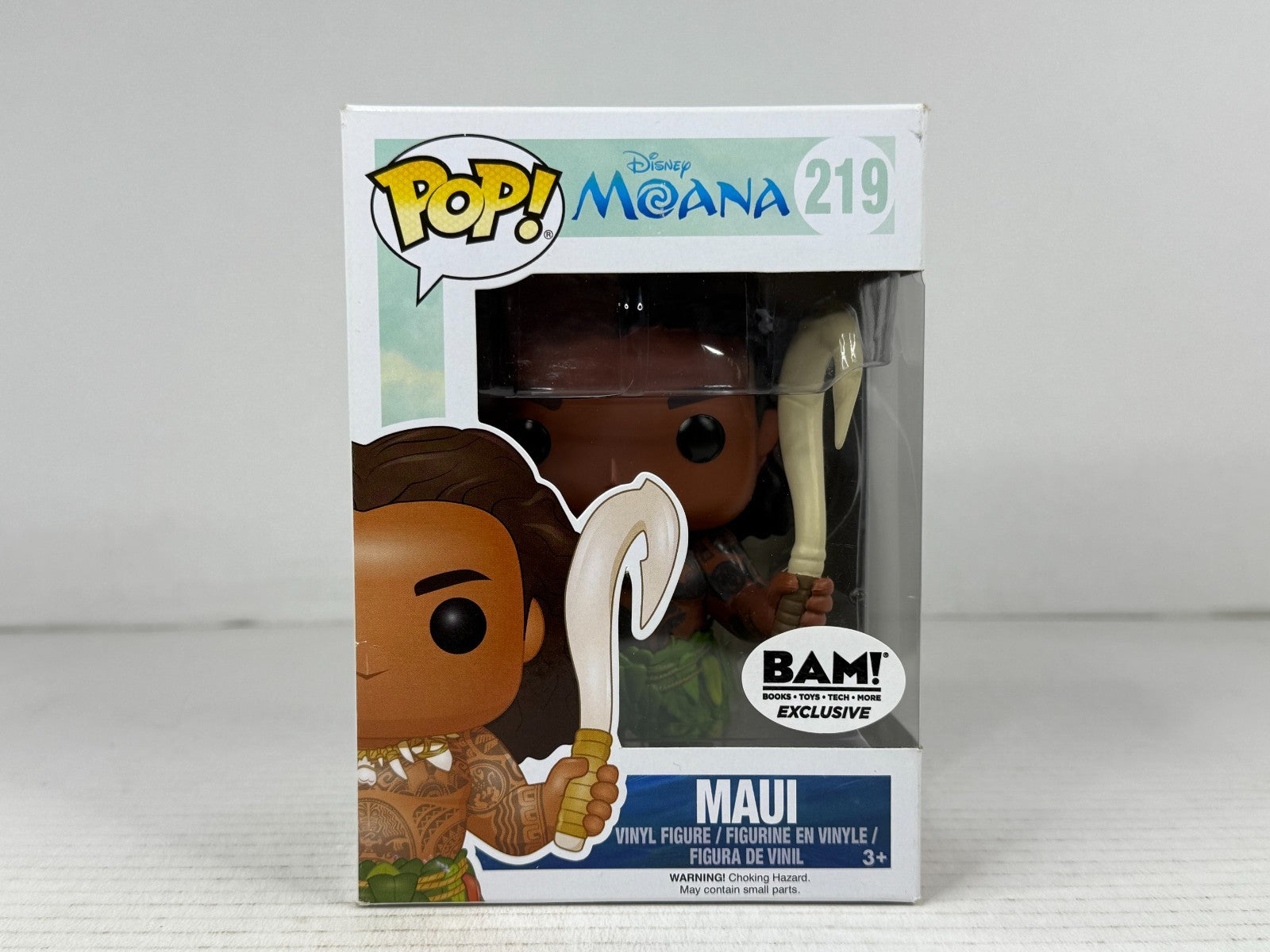 Funko POP Vinyl - Disney - Moana - Maui - #219 BAM