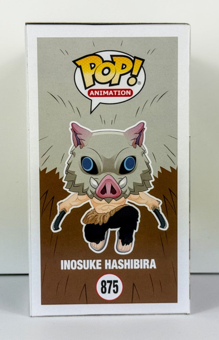Funko POP Vinyl - Animation - Demon Slayer - Inosuke Hashibira #875 Flocked EMP