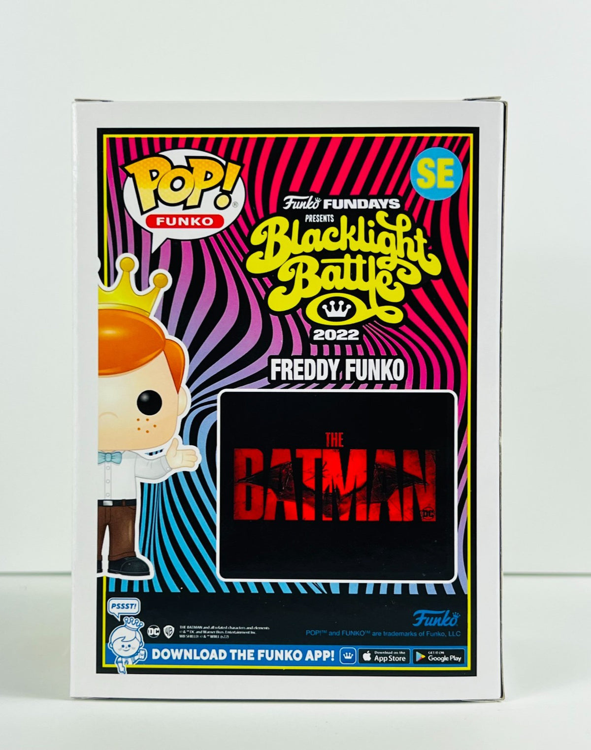 Funko POP Vinyl - Blacklight Battles - Freddy Funko As Batman - #SE 4000 Pcs