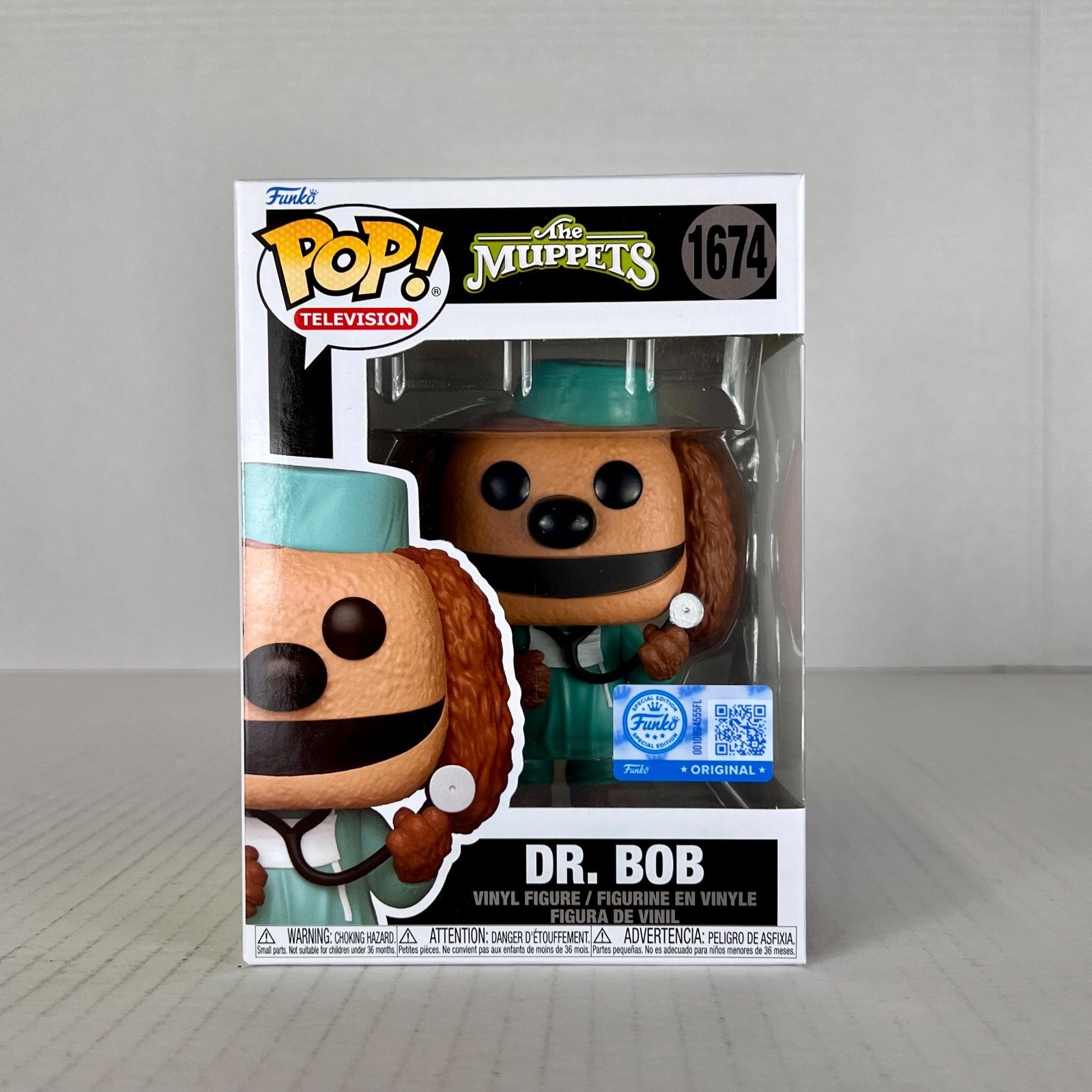 Funko POP Vinyl - Television - The Muppets - Dr Bob - #1674