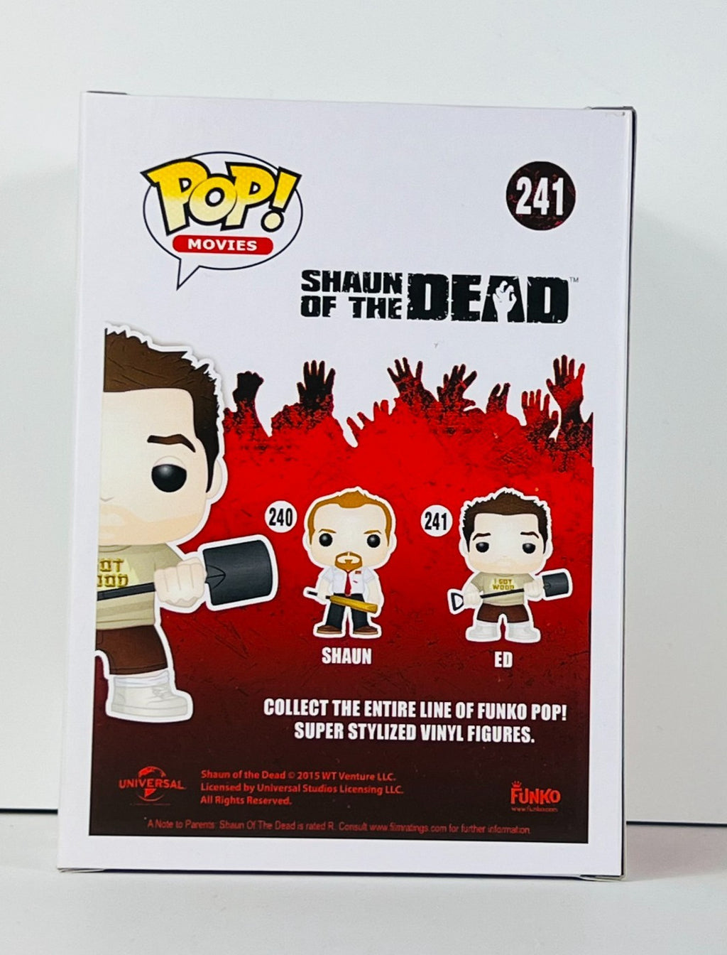 Funko POP Vinyl - Movies - Shaun of The Dead - Ed - #241 Underground Toys