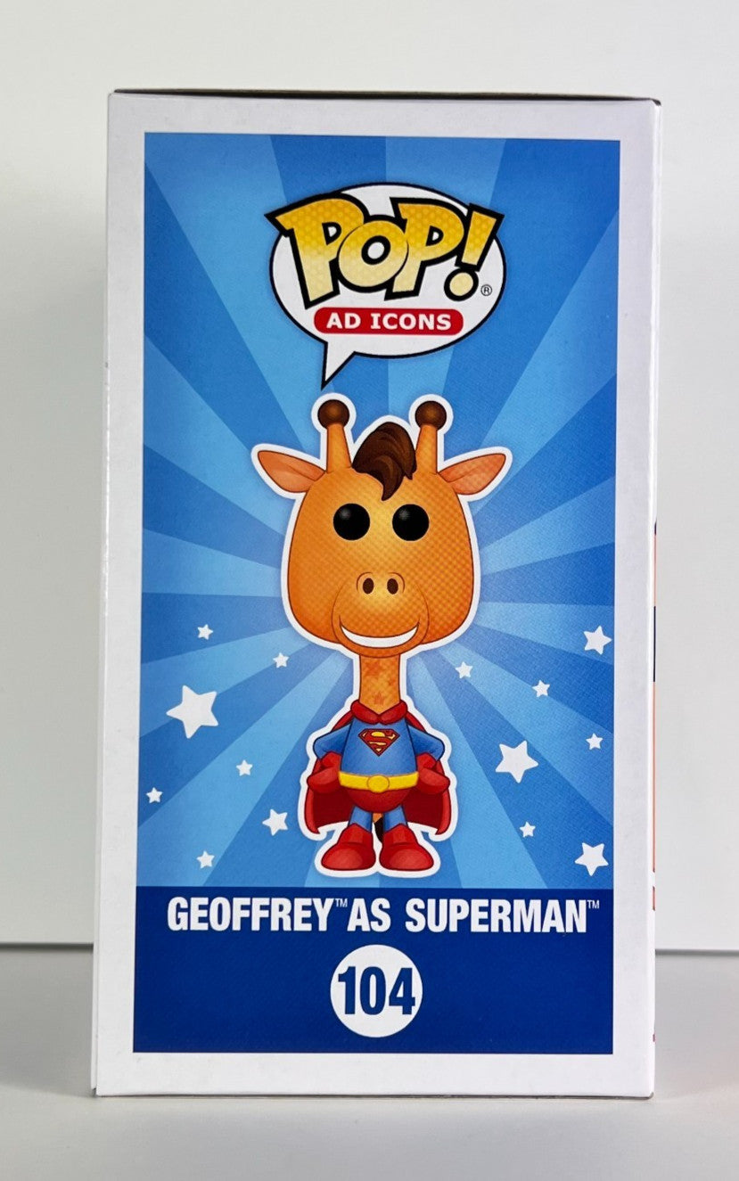 Funko POP Vinyl - Ad Icons - Toys R Us - Geoffrey As Superman - #104