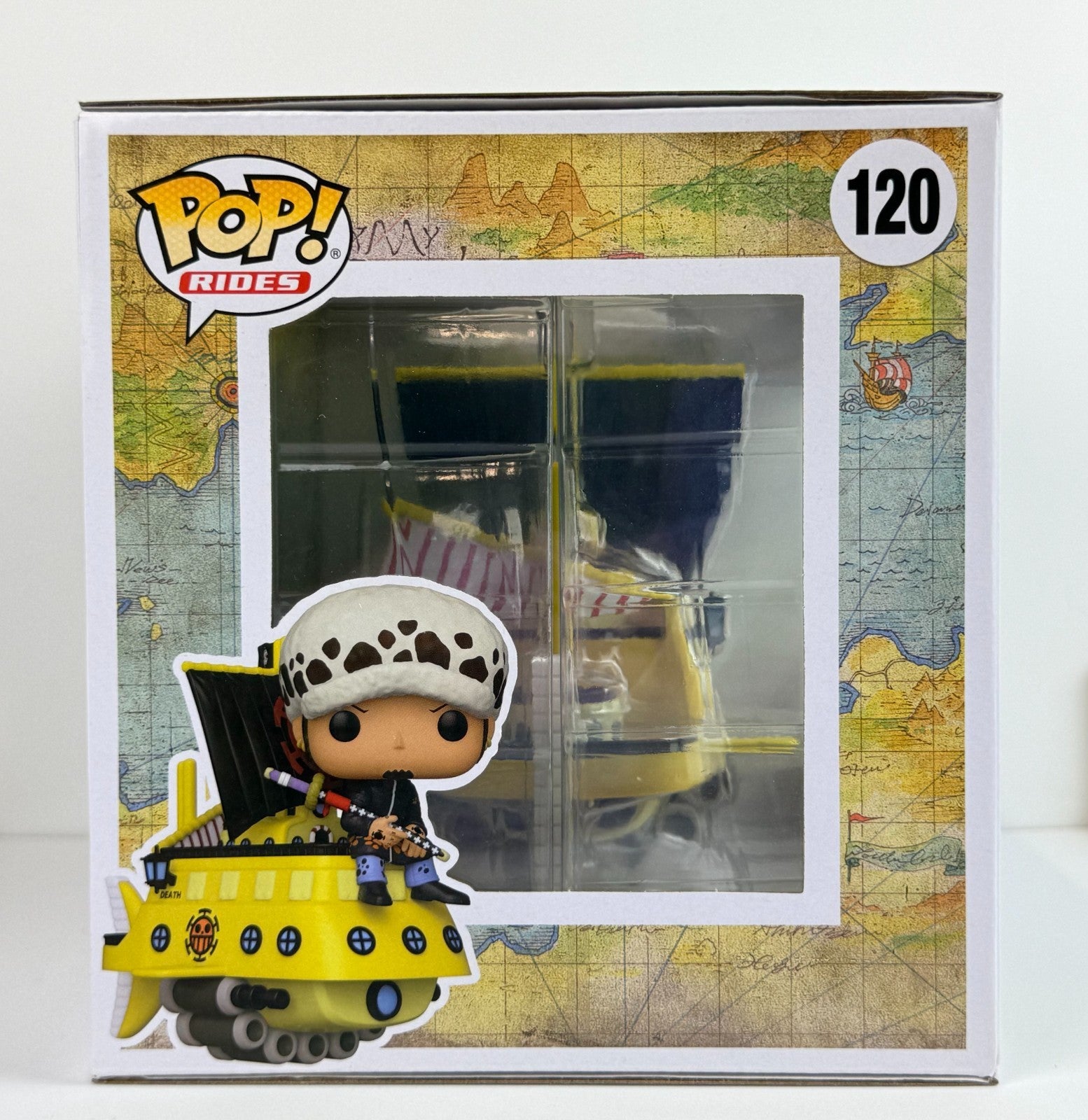 Funko POP Vinyl - Rides - One Piece - Trafalgar Law With Polar Tang - #120