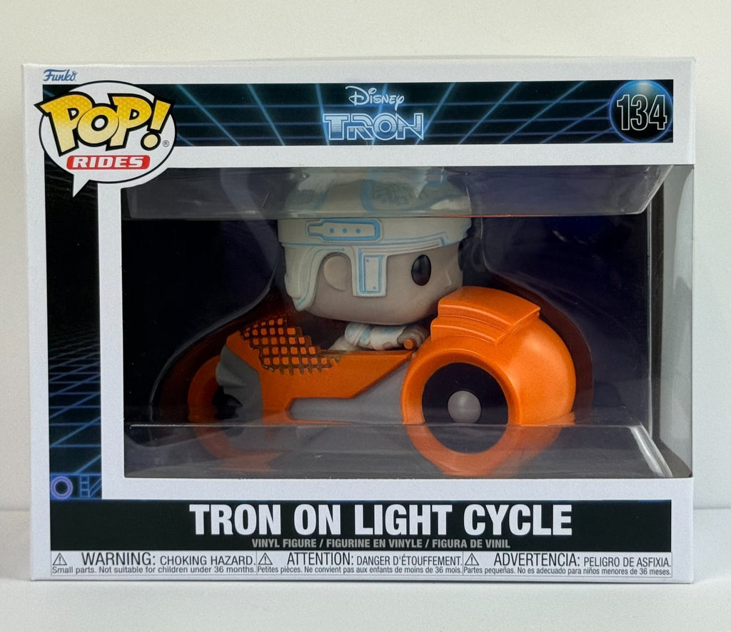 Funko POP Vinyl - Rides - Disney - Tron - Tron On Light Cycle - #134