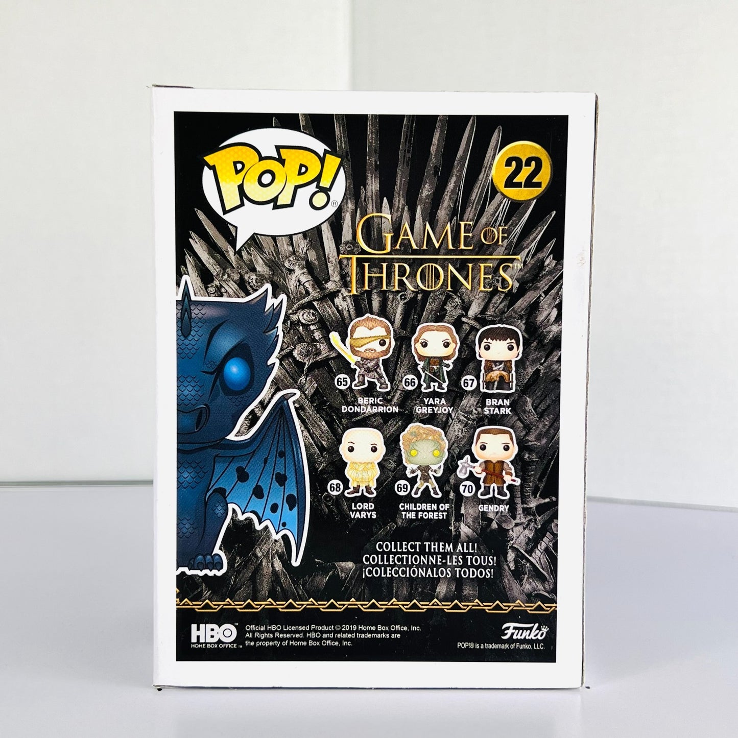 Funko POP Vinyl - Game of Thrones - Icy Viserion - #22 GITD [1]