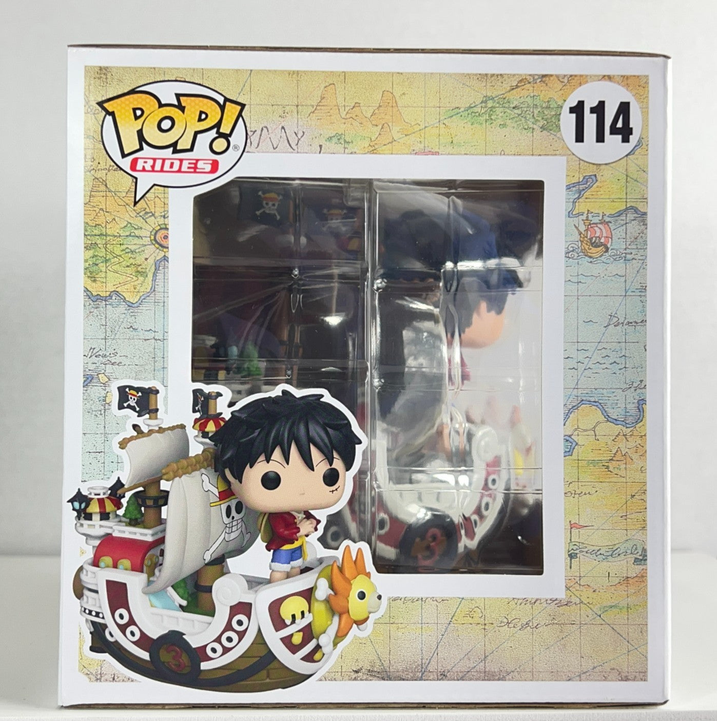 Funko POP Vinyl - Rides - One Piece - Luffy With Thousand Sunny - #114 SC 2022