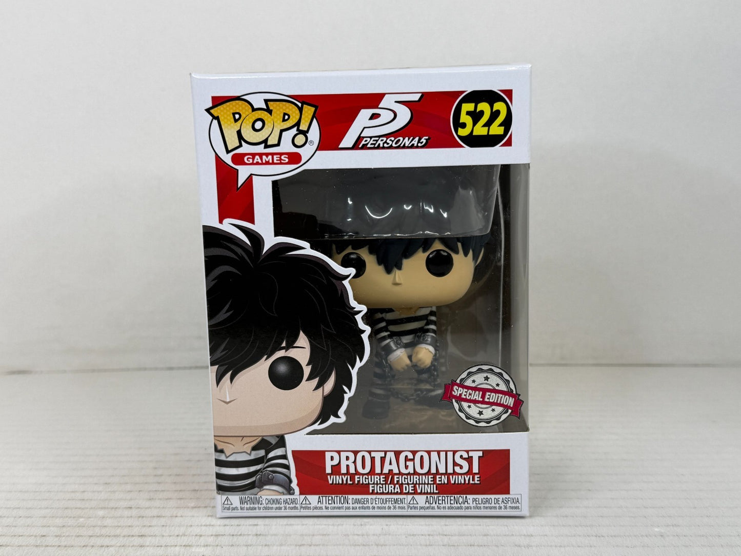 Funko POP Vinyl - Games - Persona 5 - Protagonist - #522 [4]