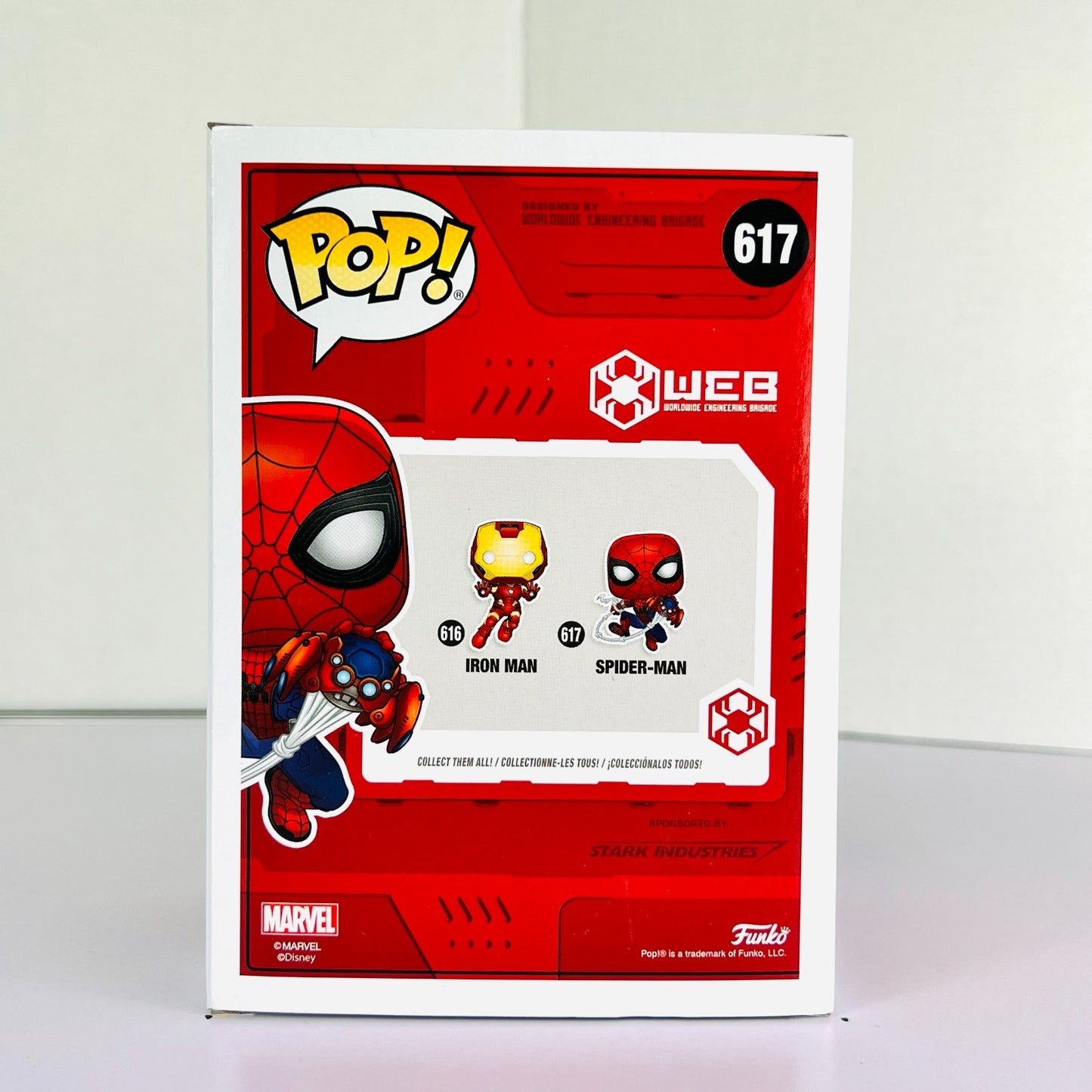 Funko POP Vinyl - Marvel - WEB Worldwide Engineering Brigade  Spider-Man - #617