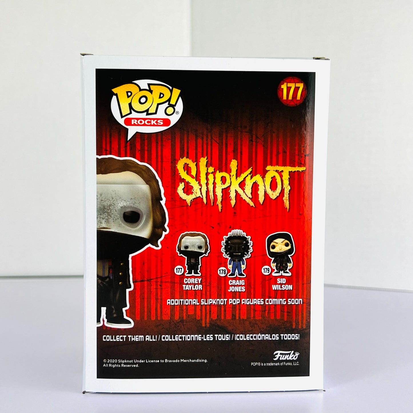 Funko POP Vinyl - Rocks - Slipknot - Corey Taylor - #177 EMP Exclusive