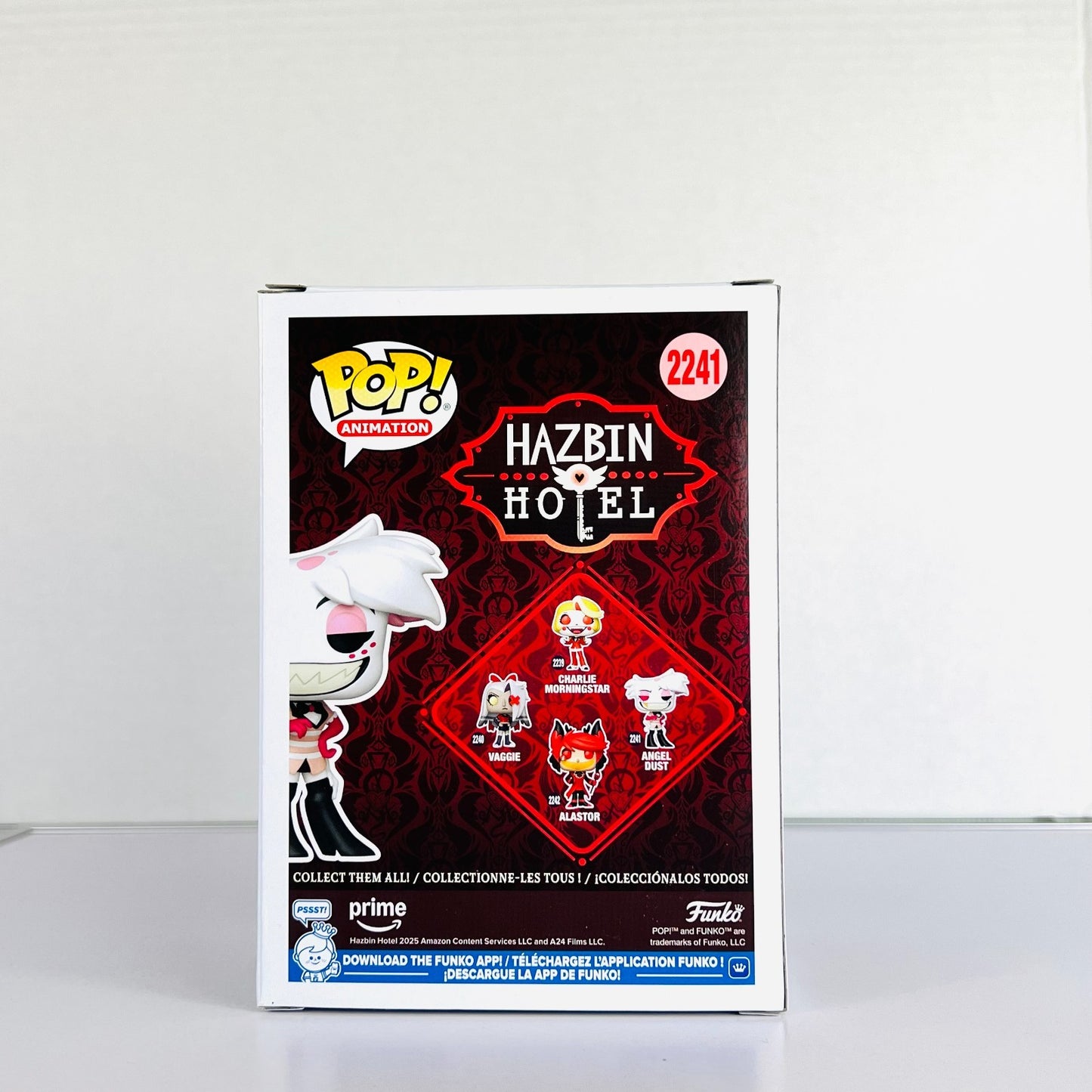 Funko POP Vinyl - Animation - Hasbin Hotel - Angel Dust - #2241