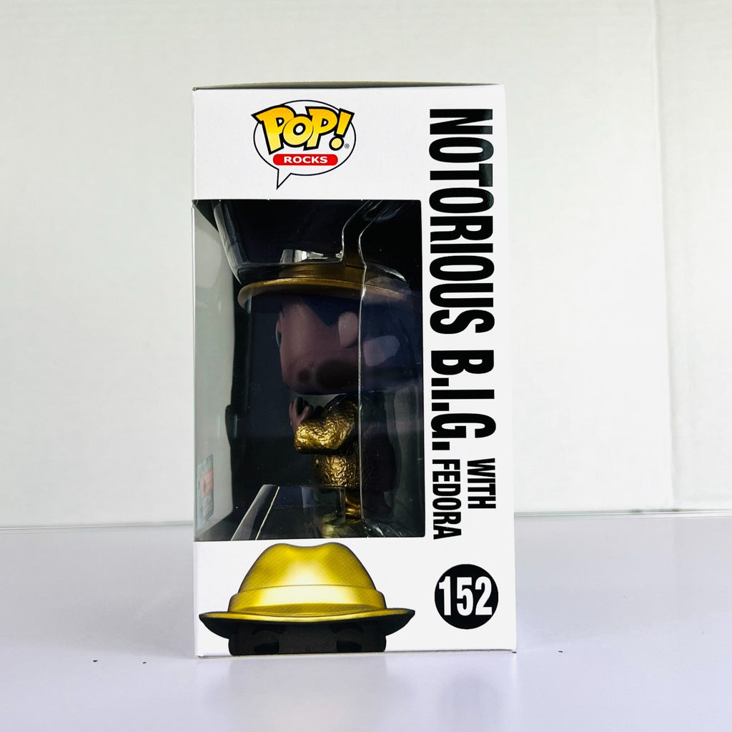 Funko POP Vinyl - Rocks - The Notorious BIG With Fedora - #152 FC 2022 Gold