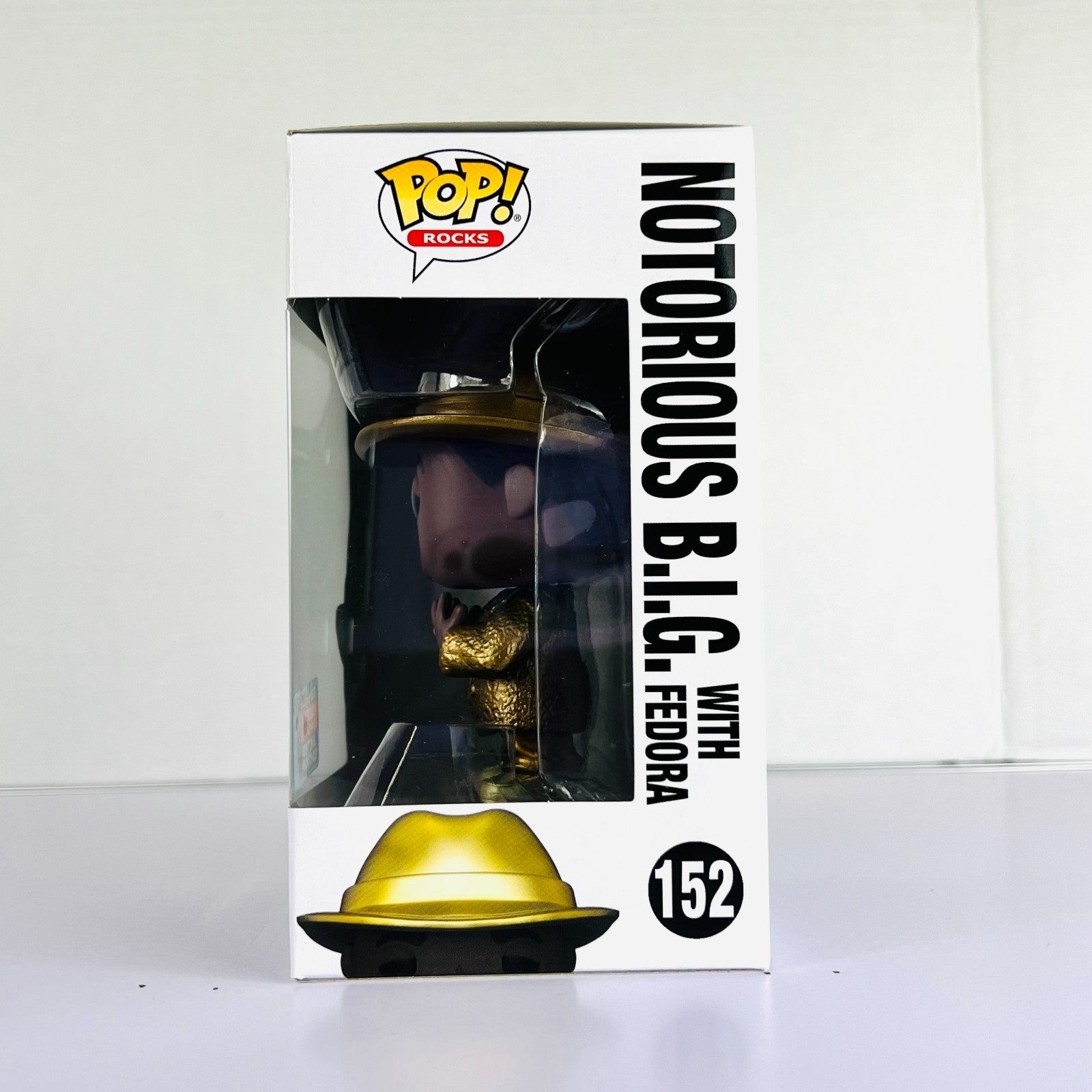 Funko POP Vinyl - Rocks - The Notorious BIG With Fedora - #152 FC 2022 Gold