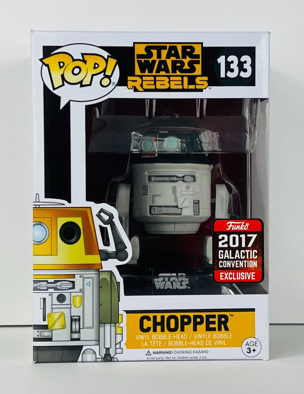 Funko POP Vinyl - Star Wars - Rebels - Chopper - #133 GC 2017