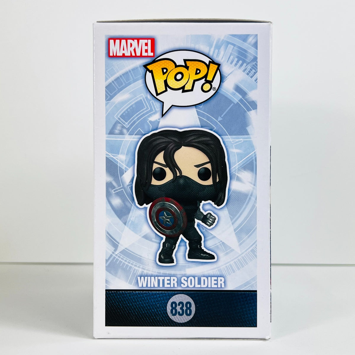 Funko POP Vinyl - Marvel - Captain America - Winter Soldier - #838 Exclusive [2]