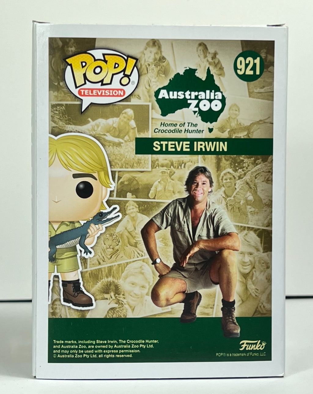 Funko POP Vinyl - Television - Australia Zoo - Steve Irwin - #921 Chase