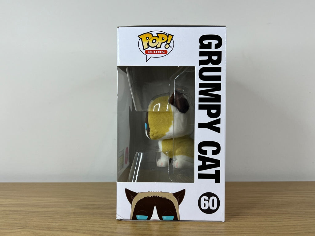 Funko POP Vinyl - Icons - Grumpy Cat - #60 - Flocked EE Exclusive