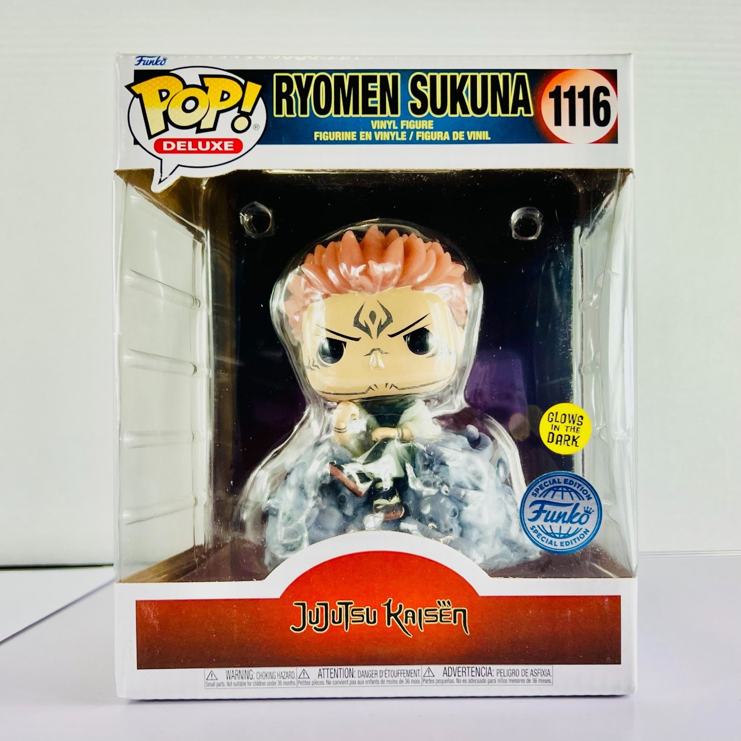 Funko POP! Vinyl - Deluxe - Jujutsu Kaisen - Ryomen Sukuna - #1116 GITD