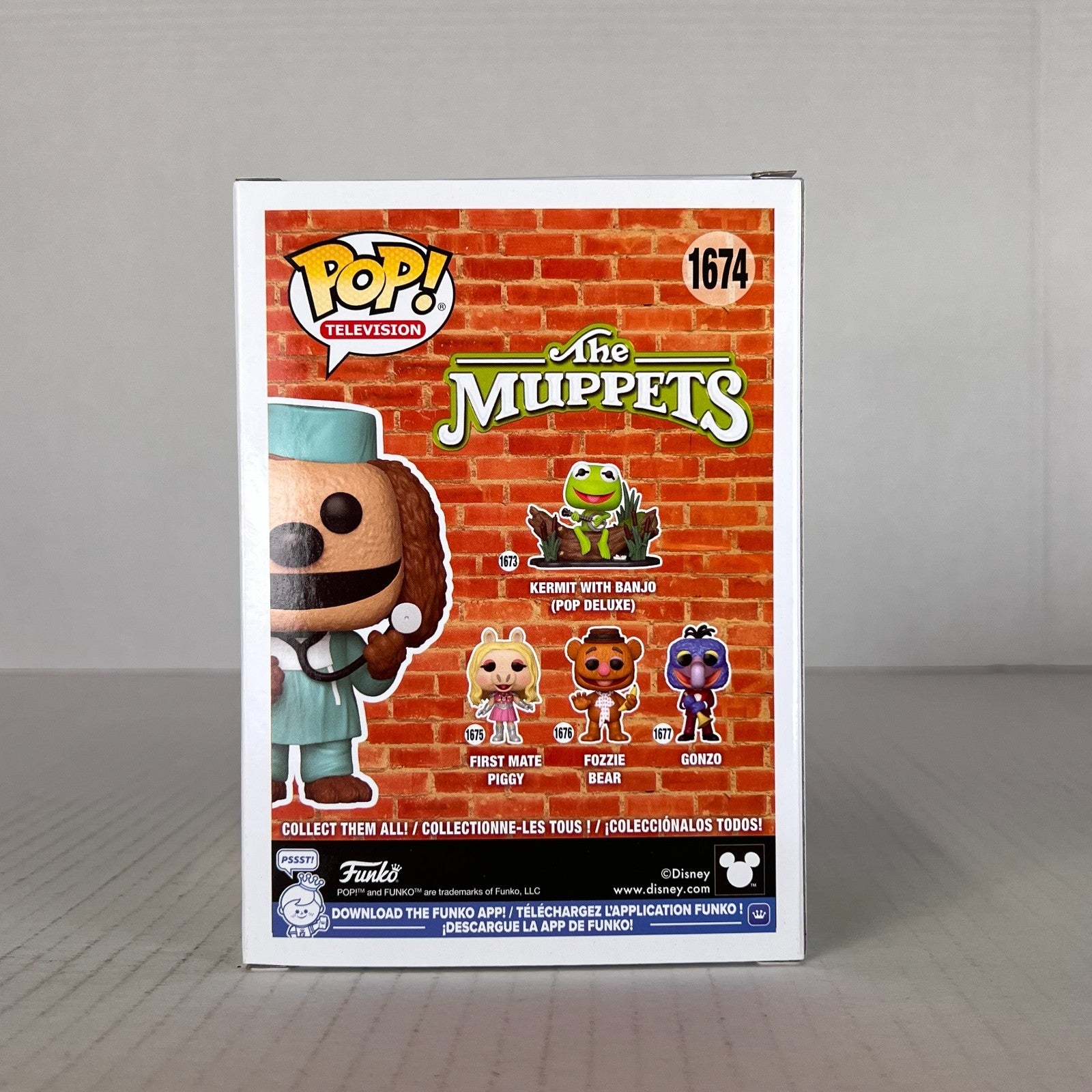 Funko POP Vinyl - Television - The Muppets - Dr Bob - #1674