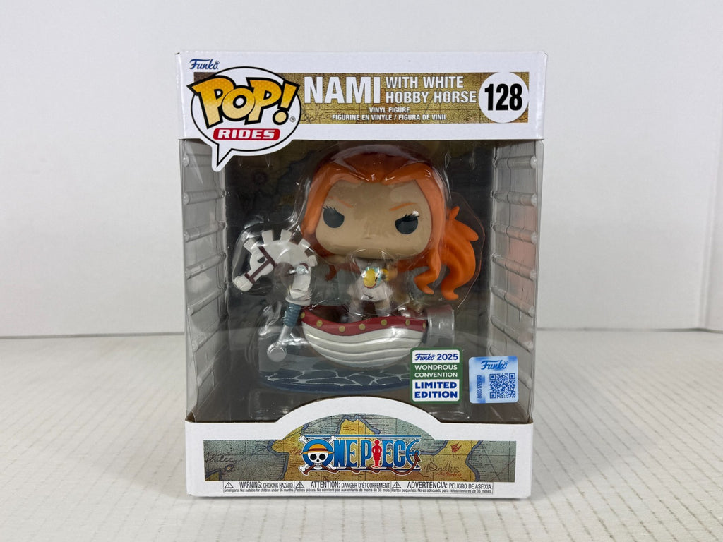 Funko POP Vinyl - Animation - One Piece - Nami With White Hobby Horse - #128