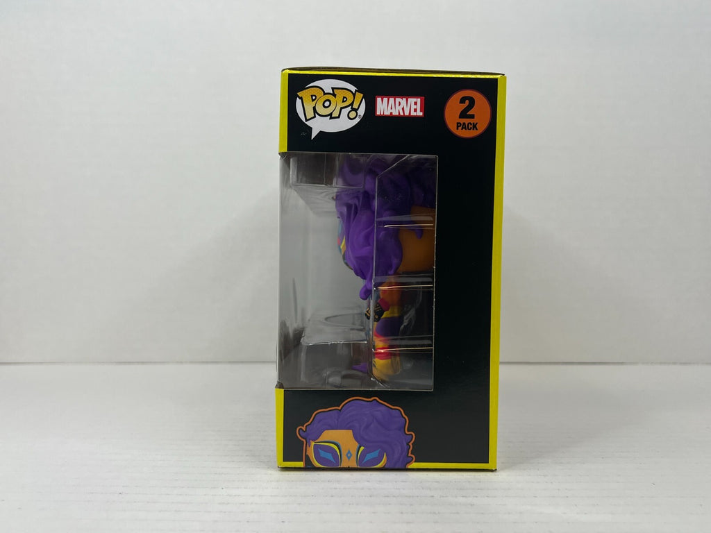 Funko POP Vinyl Marvel Blacklight Spider-Man 2099 & Spider-Man India - 2 Pack