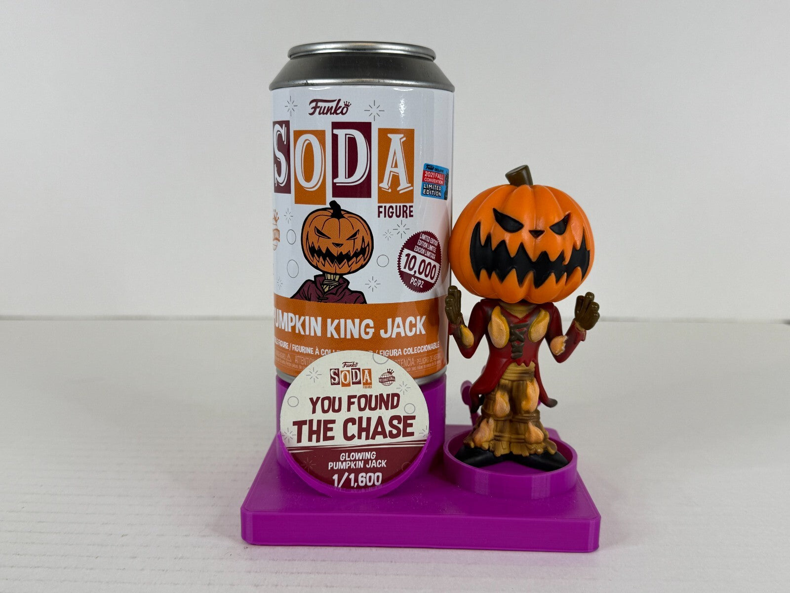 Funko POP Soda - NBC - Glowing Pumpkin King Jack - Chase - 10000 Pcs